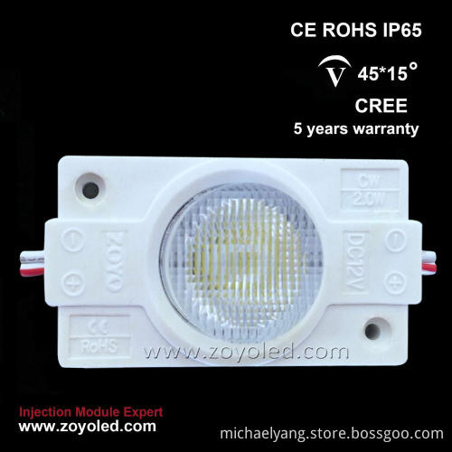 shenzhen high power 2w cree chip led module ce rohs certificate